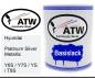 Preview: Hyundai, Platinum Silver Metallic, Y6S / Y7S / YS / T8S: 1L Lackdose, von ATW Autoteile West.
